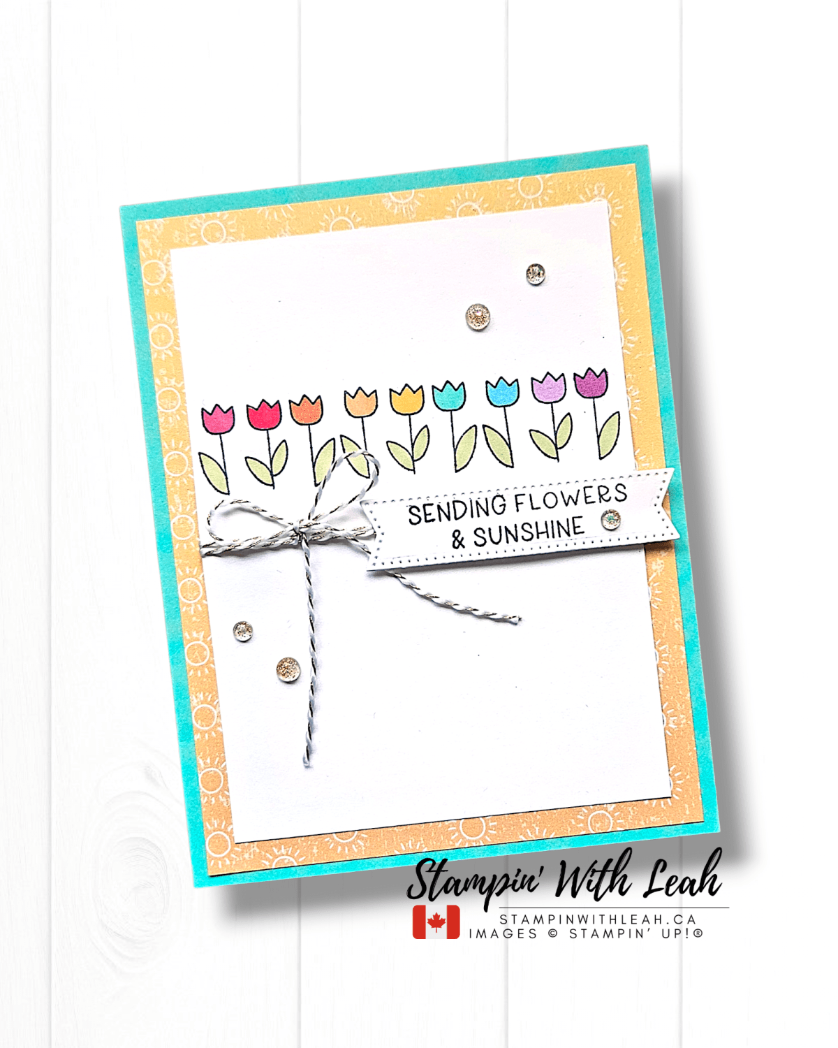 Rainbow Tulips for GDP #542 – Sketch&nbsp;Challenge