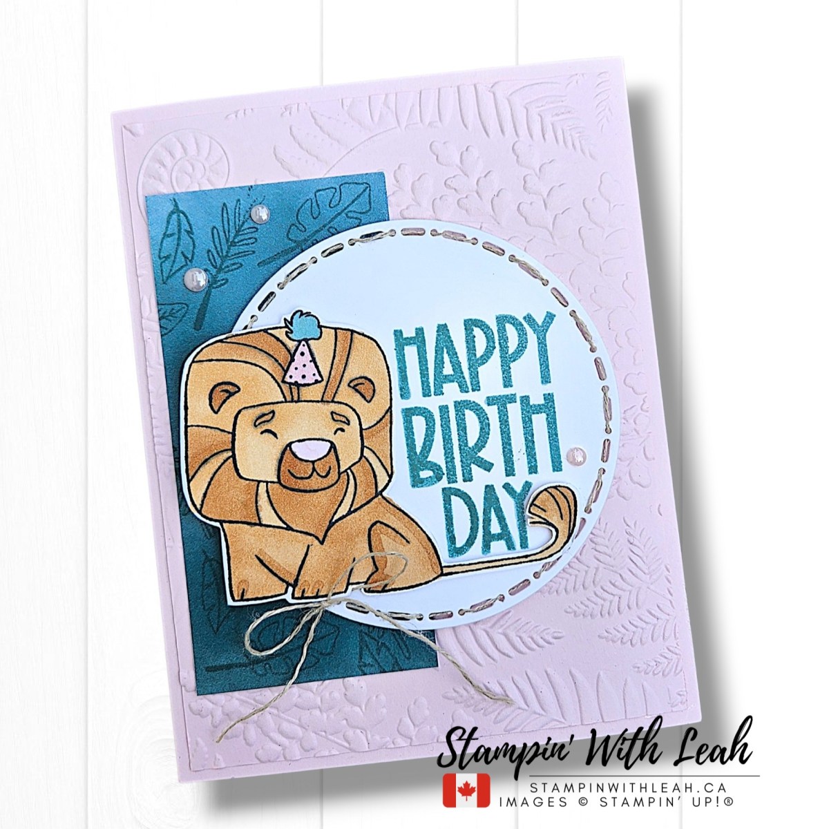 HSS493 – A Sweet Birthday Card with Caring&nbsp;Animals