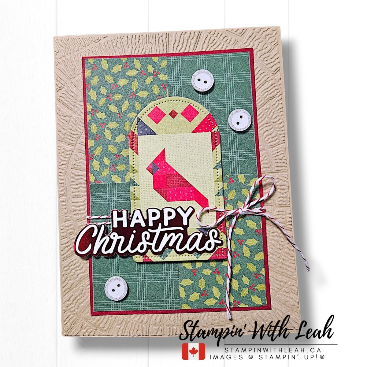 Christmas Crafting with Stitched Season DSP | Case the Catalog&nbsp;Challenge