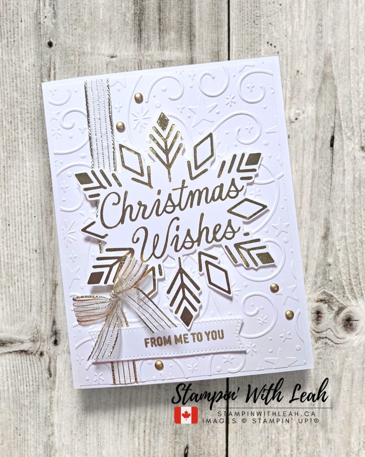 GDP565 | Metallic Christmas Wishes with Hot&nbsp;Foil