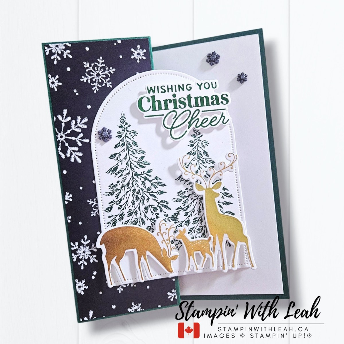 Christmas Hot Foiling with Magical Christmas & Graceful Evergreen&nbsp;Deer